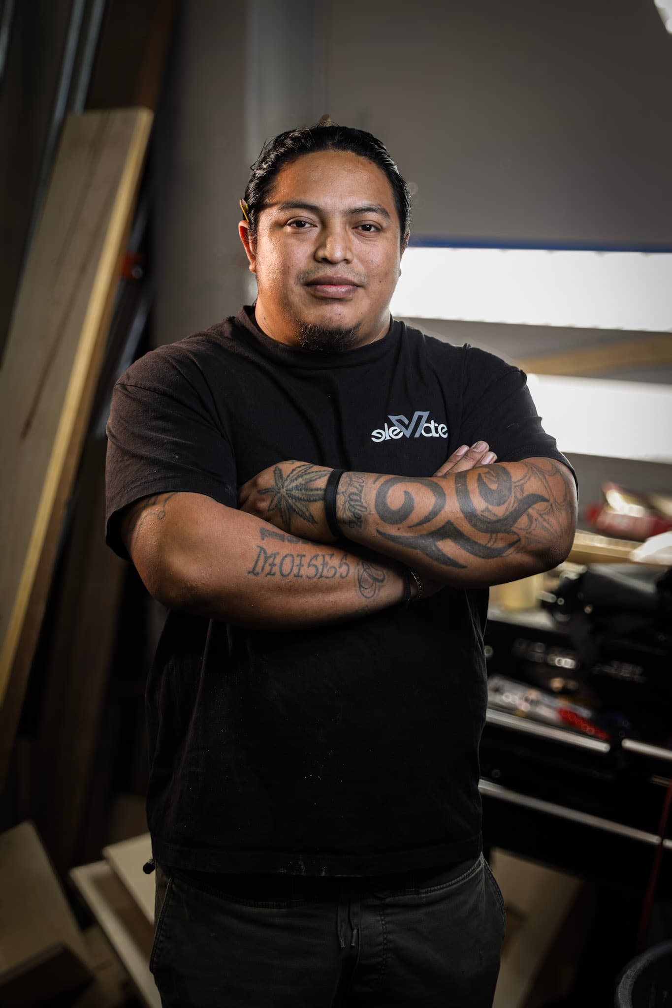 J.C., Carpenter at Elevate Customs
