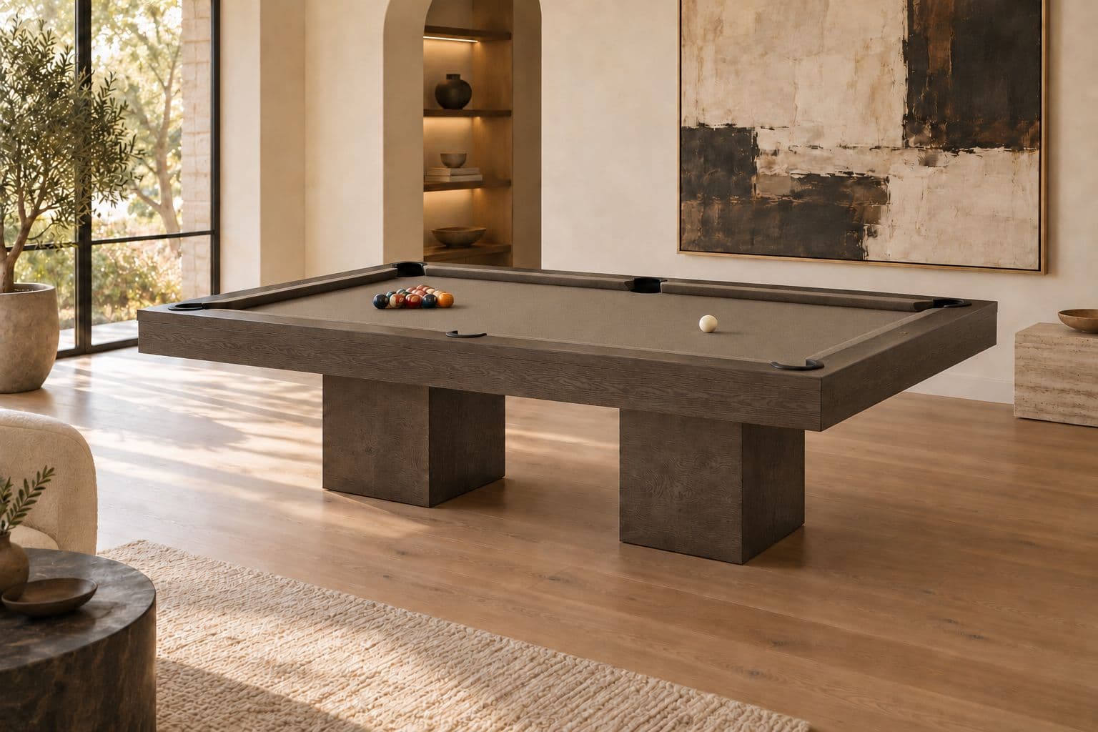 Trestle Pool Table pool table